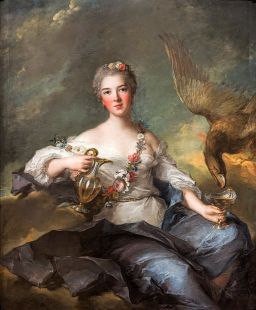 Duchesse de Chartres as Hebe by Jean-Marc Nattier