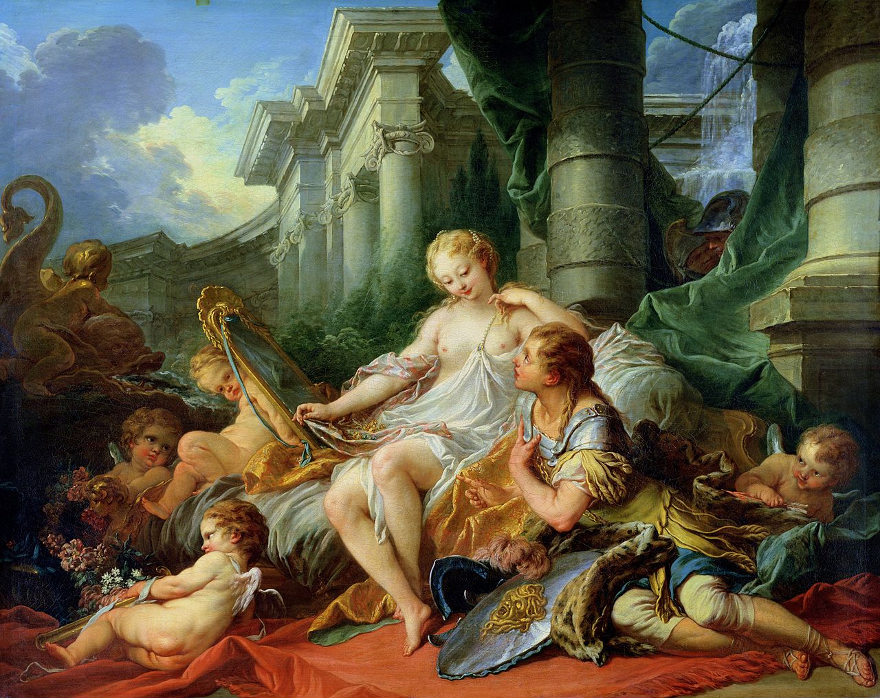 Rinaldo and Armida by François Boucher