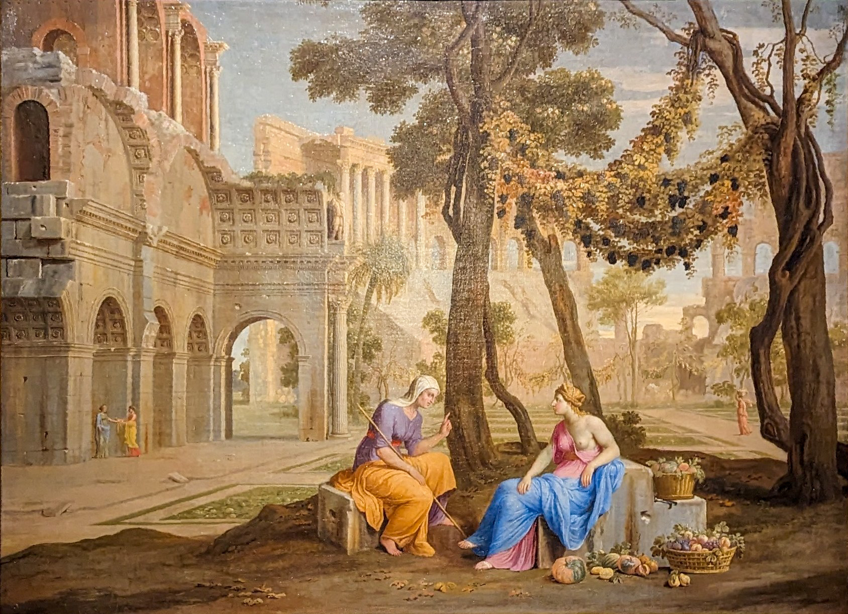 Vertumnus and Pomona by Jean Lemaire