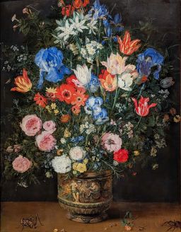 Still Life with Flowers and Insects by Jan Brueghel the Elder