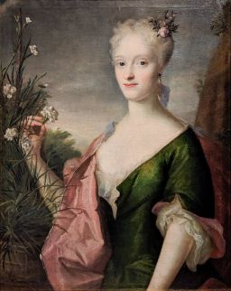 Margareta Charlotta Hårleman, g. Rabe by Georg Desmarées