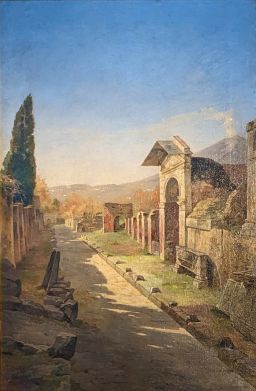 Gravgatan i Pompeji by Agnes Börjesson