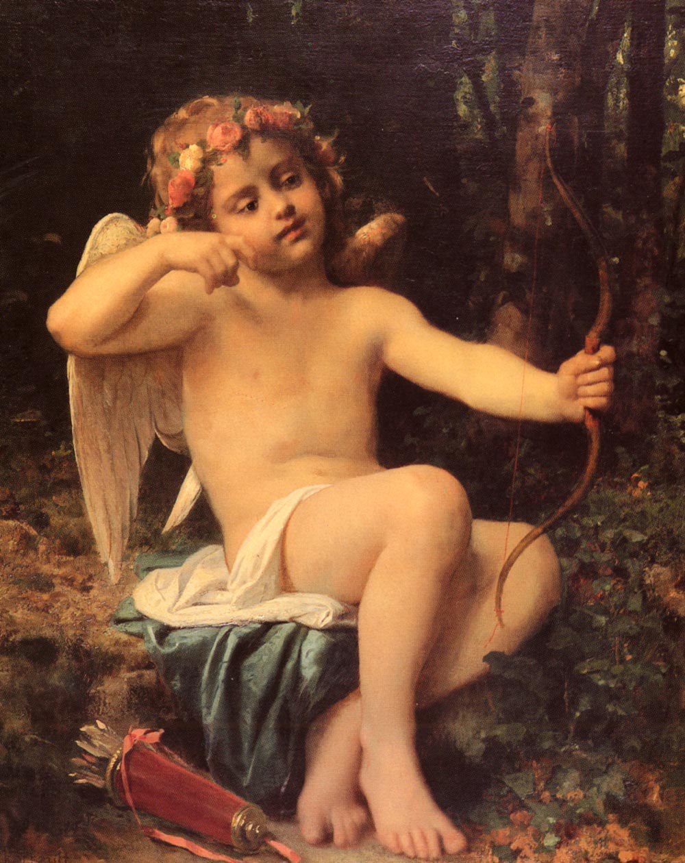 Les flèches de Cupidon by Léon-Jean-Bazille Perrault