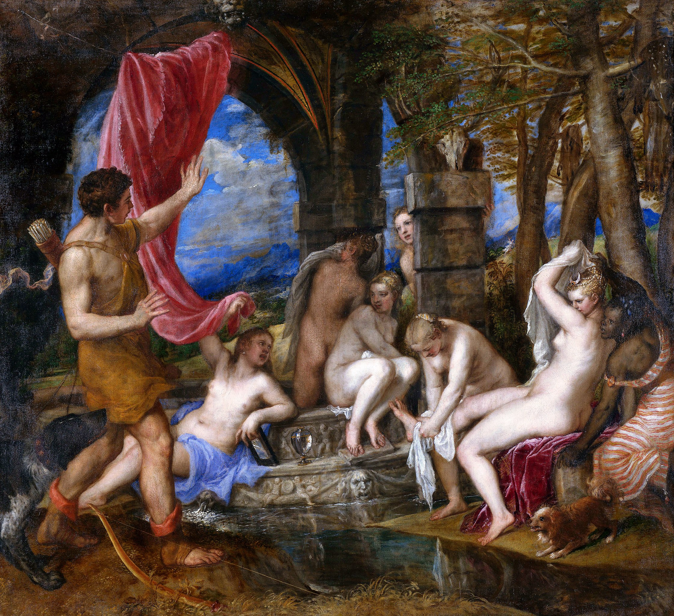 Diana and Actaeon, Titian