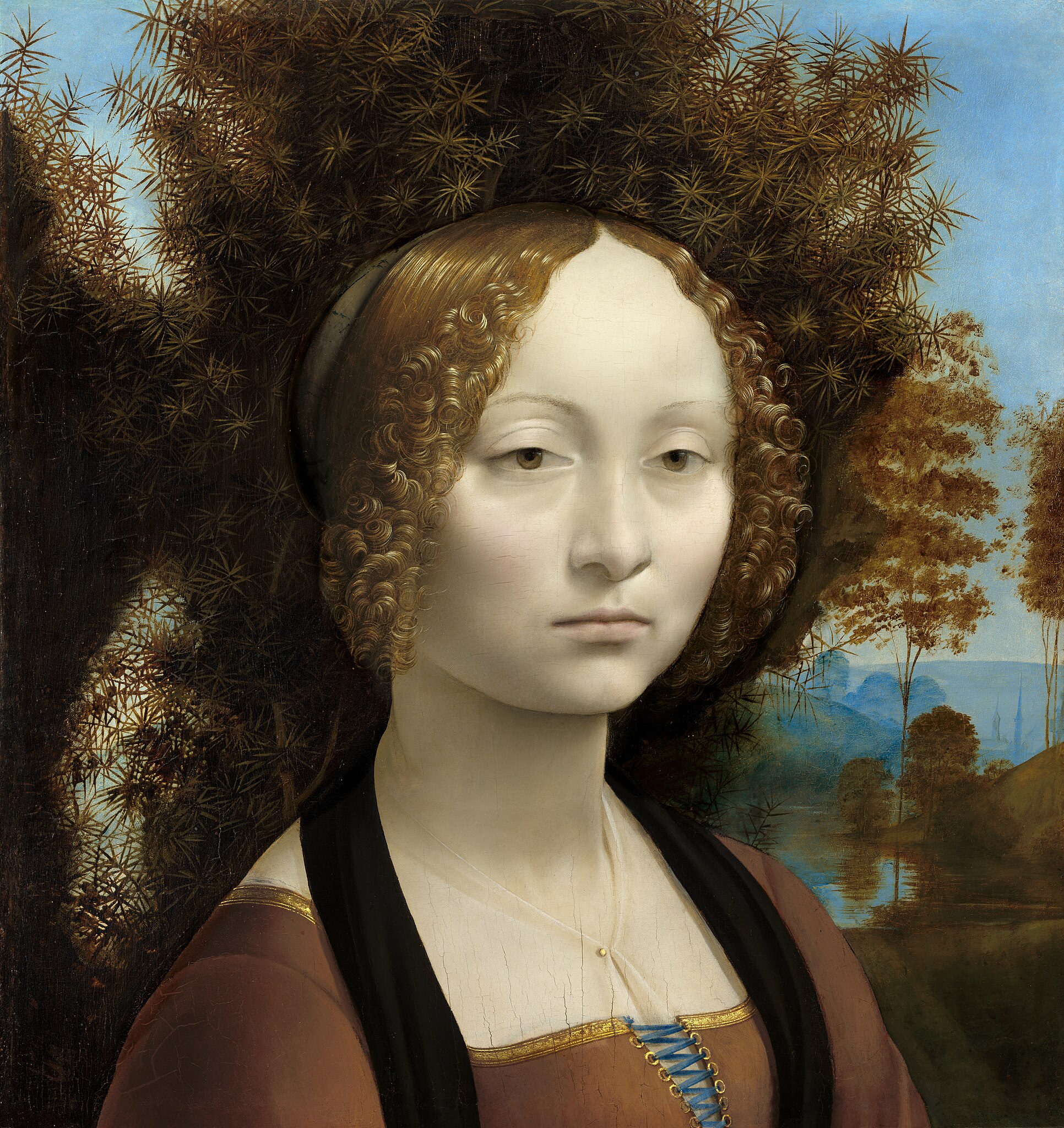 Ginevra de' Benci, Leonardo da Vinci