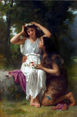 Daphnis and Chloe by Elizabeth Jane Gardner Bouguereau