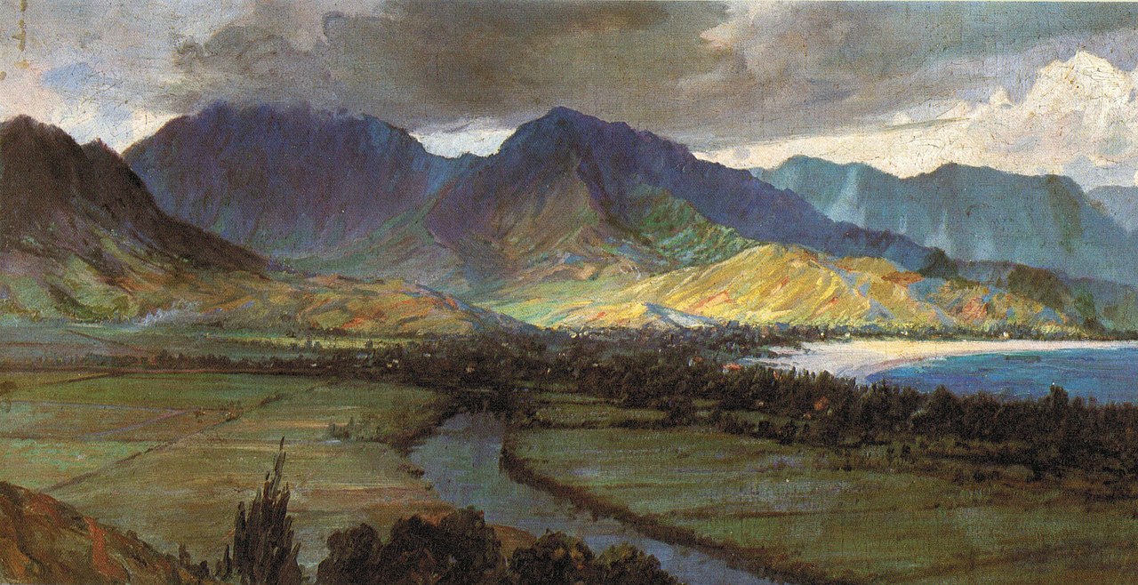 Hanalei, Kauai by David Howard Hitchcock