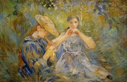 Le Flageolet by Berthe Morisot