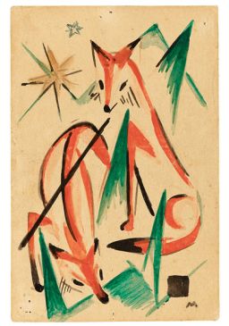 Füchse by Franz Marc