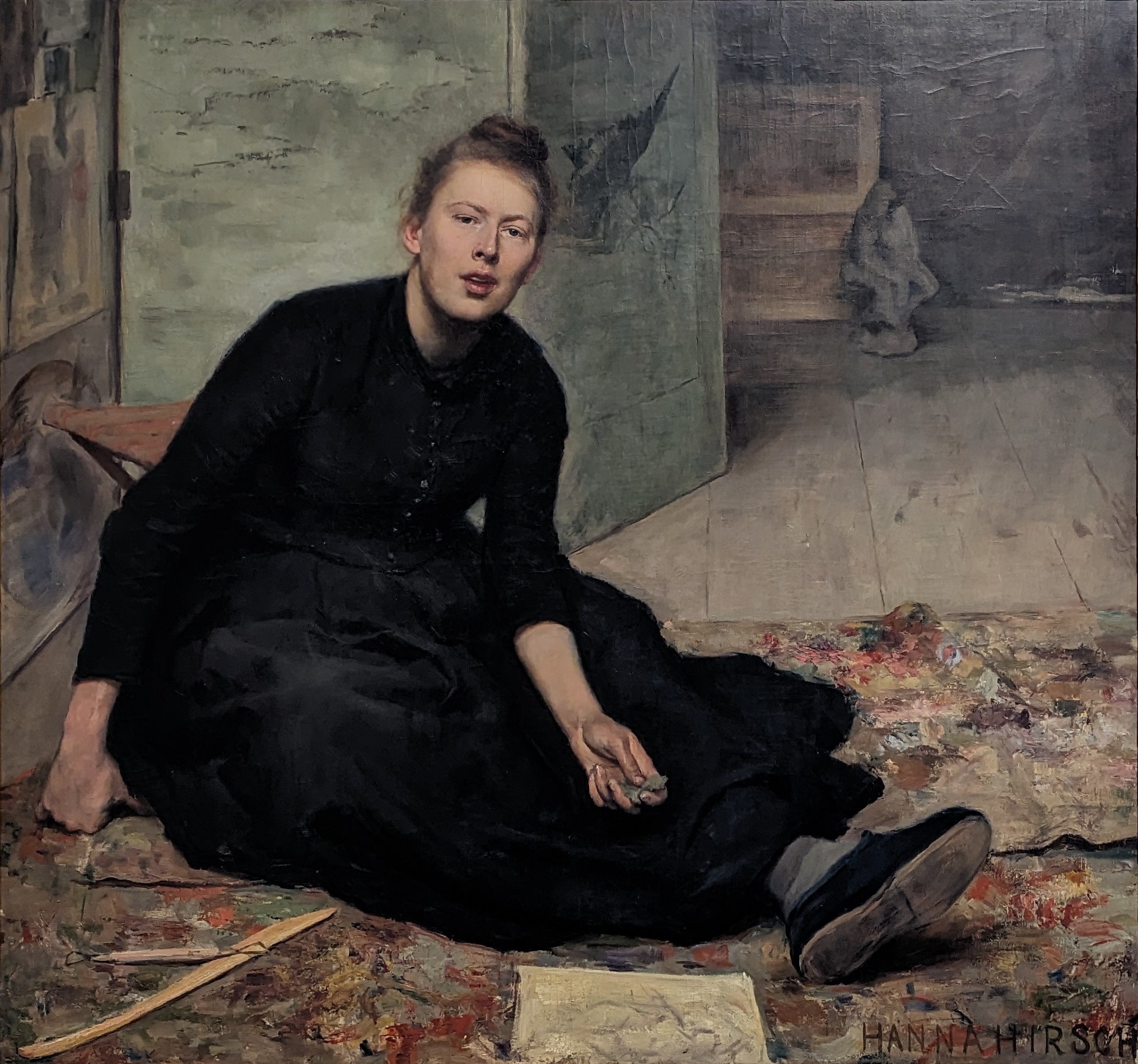 Konstnären Venny Soldan-Brofeldt by Hanna Hirsch Pauli