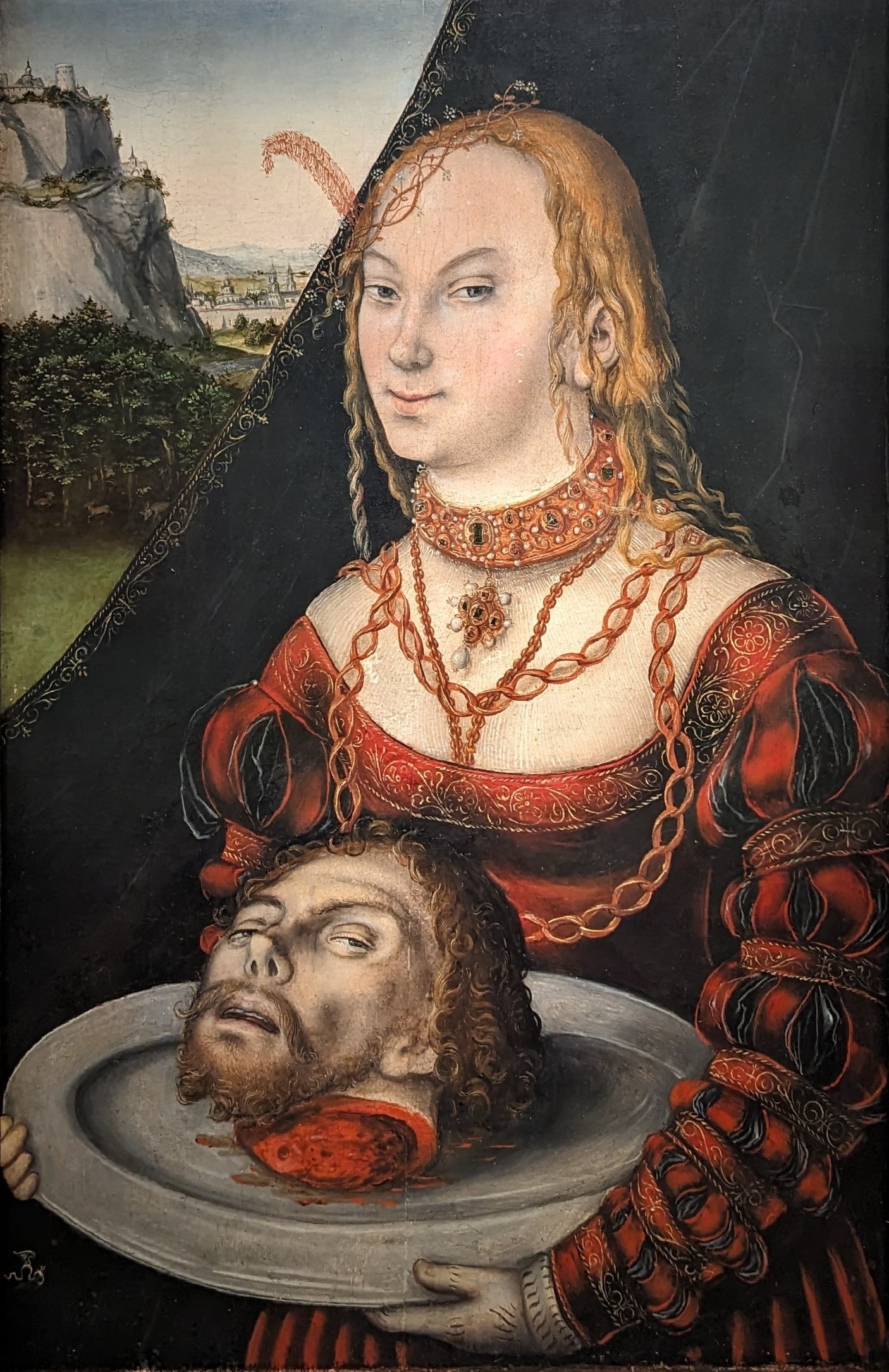 Salome by Lucas Cranach the Younger