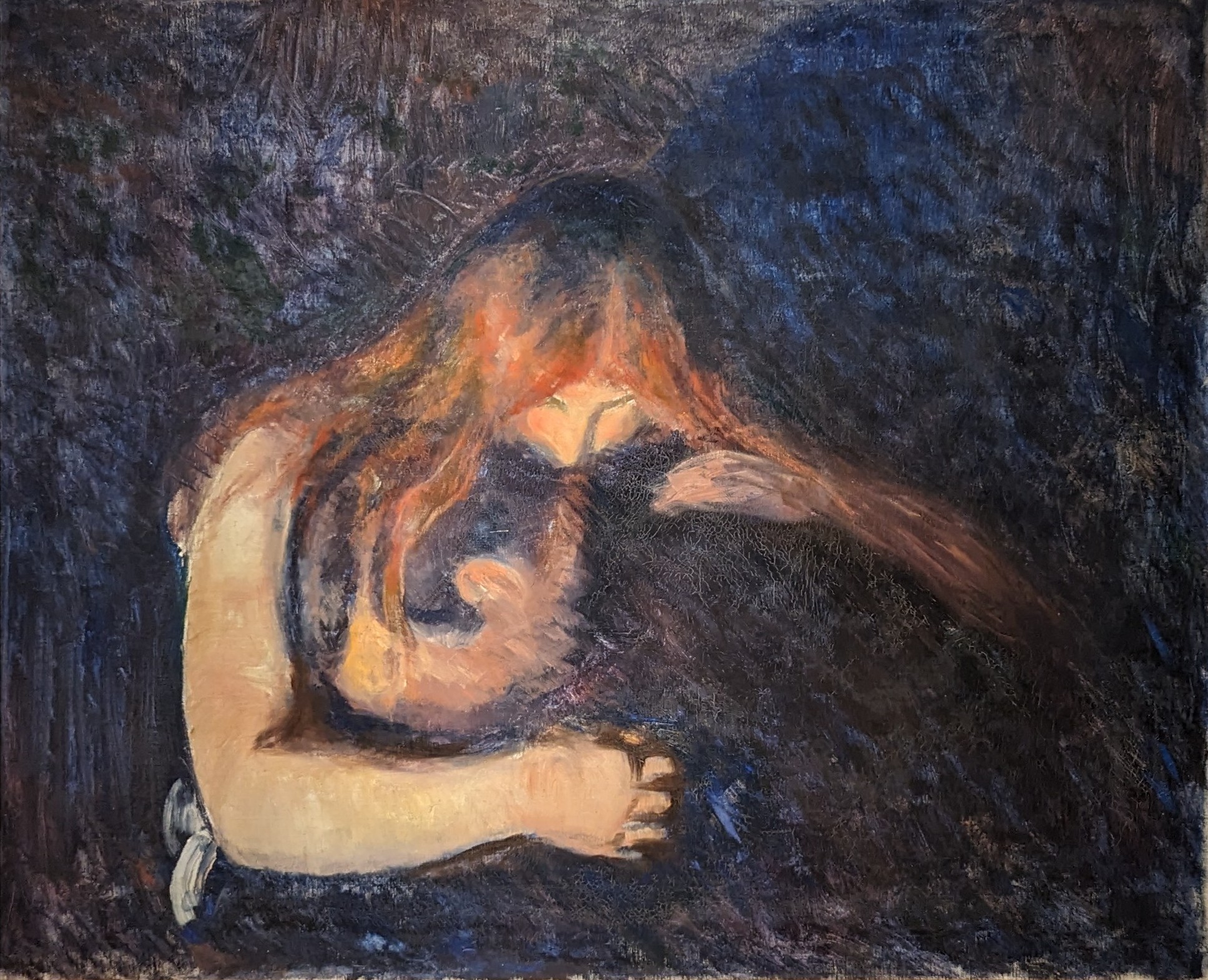 Vampyren by Edvard Munch