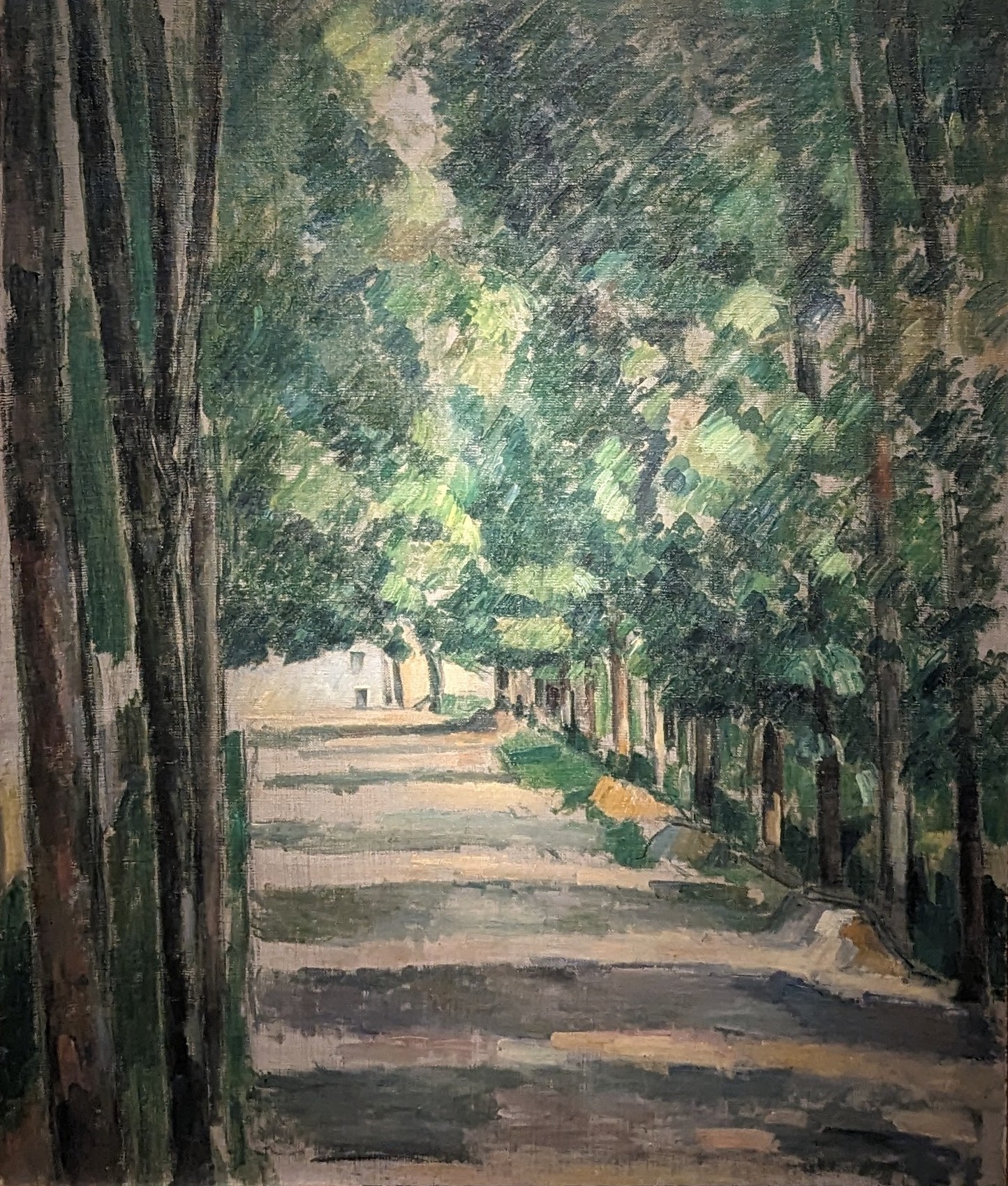 Avenue by Paul Cézanne