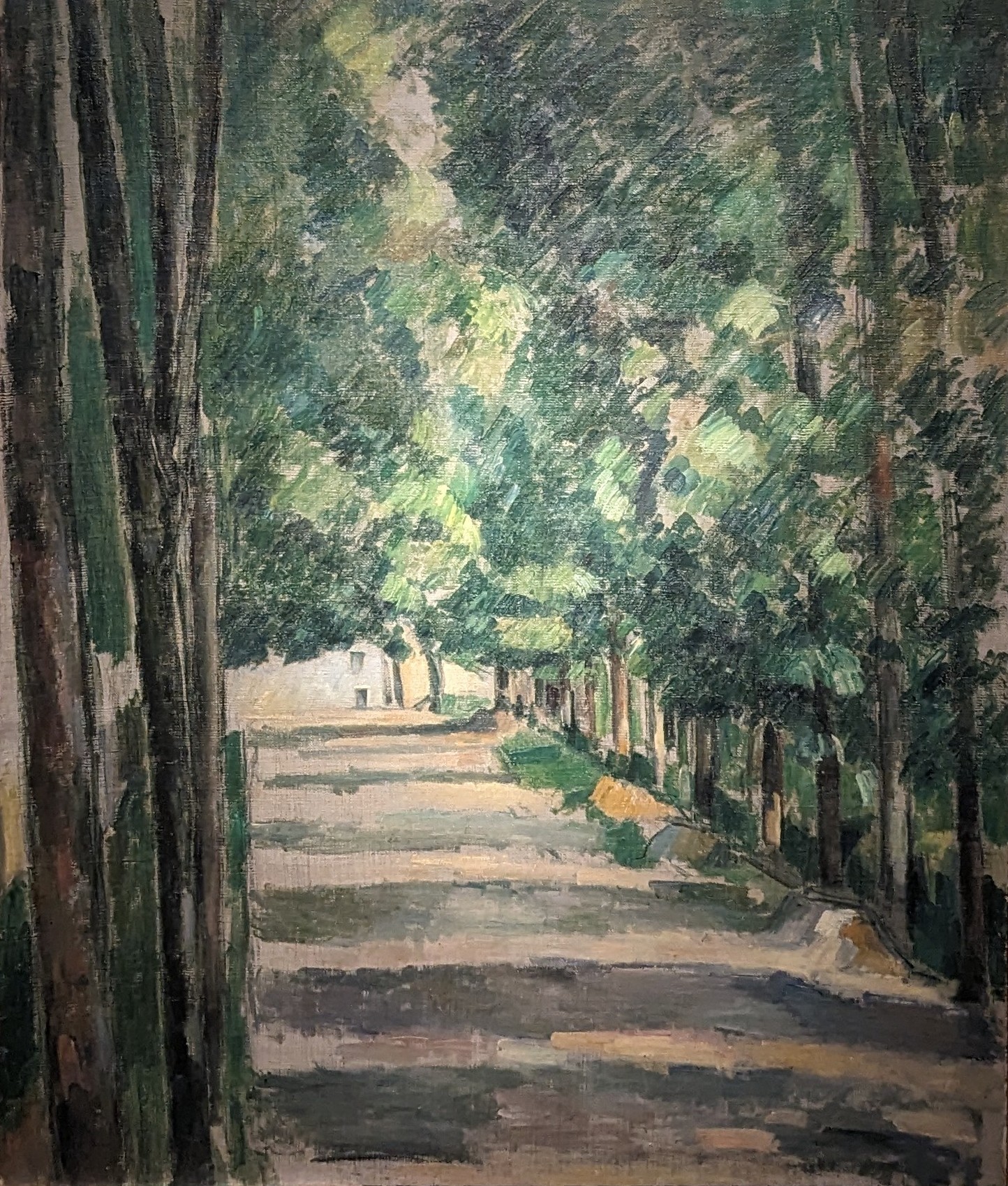 Avenue by Paul Cézanne