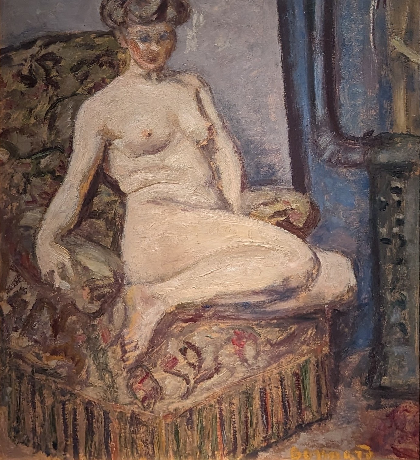 Model in Armchair by Pierre Bonnard