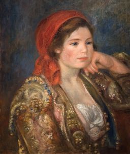 Girl in a Spanish Jacket by Pierre-Auguste Renoir