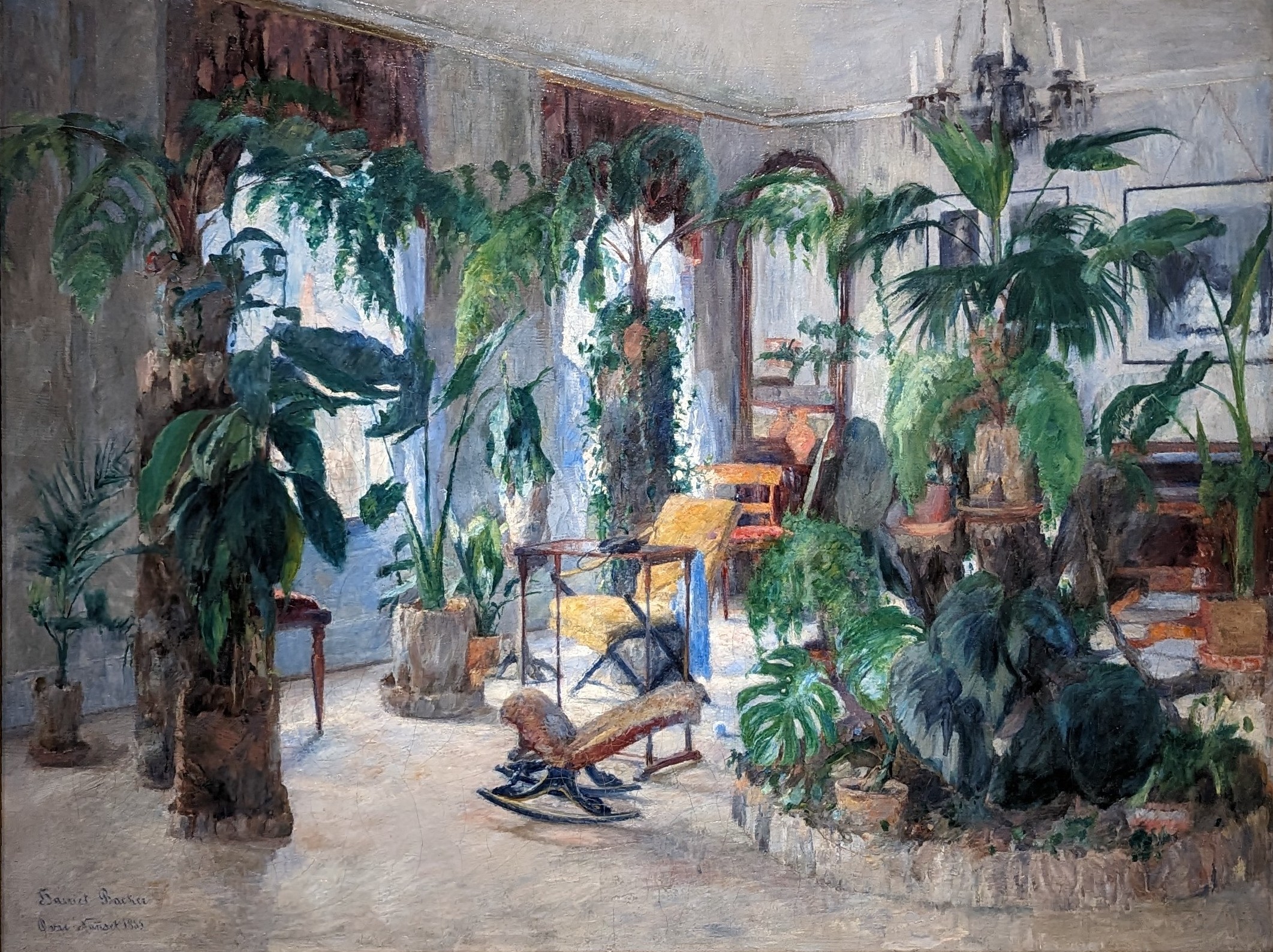 Interiør Fra Øvre Nanset by Harriet Backer