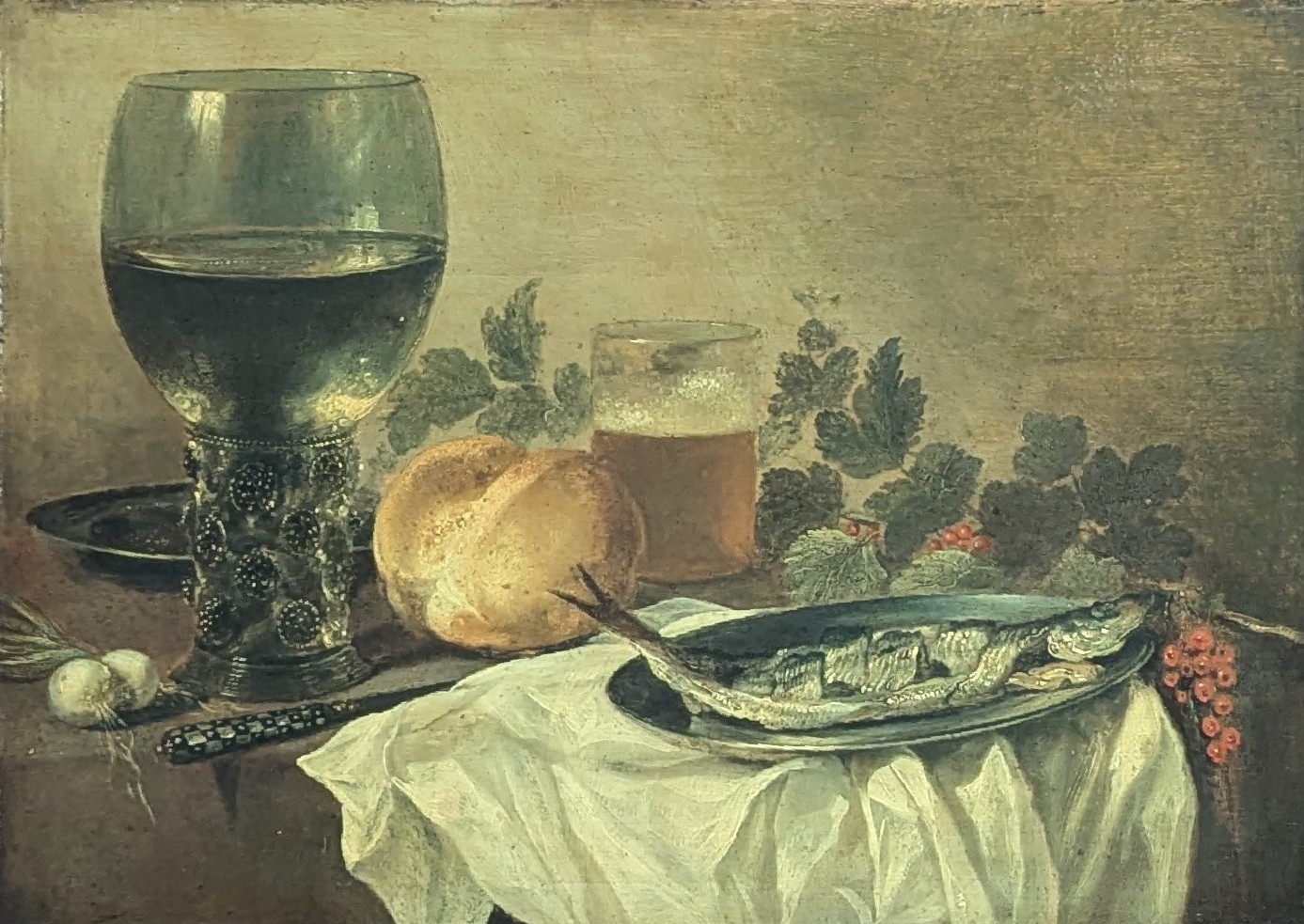 Breakfast-Piece by Pieter Claesz