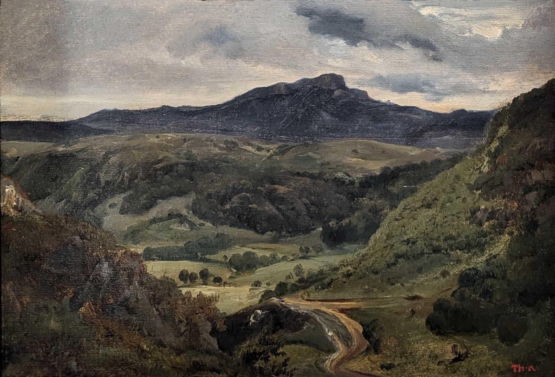 Landscape au Auvergne by Théodore Rousseau