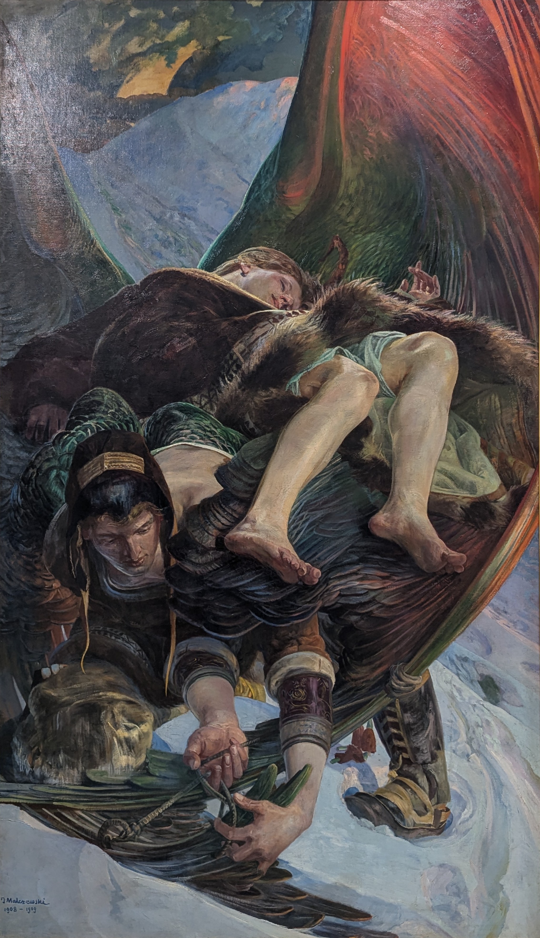 Elloe z Ellenai by Jacek Malczewski