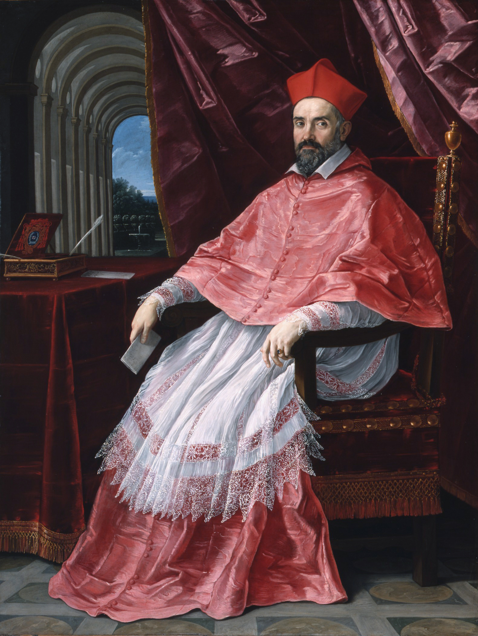 Portrait of Cardinal Roberto Ubaldino, Papal Legate to Bologna by Guido Reni