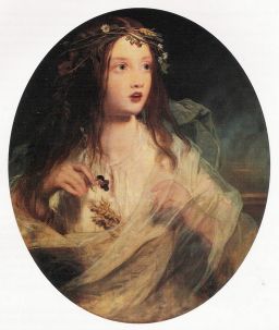 Ophelia  by James Sant