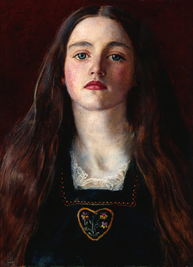 Portrait of Sophie Gray by John Everett Millais