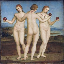 Three Graces by Raphael