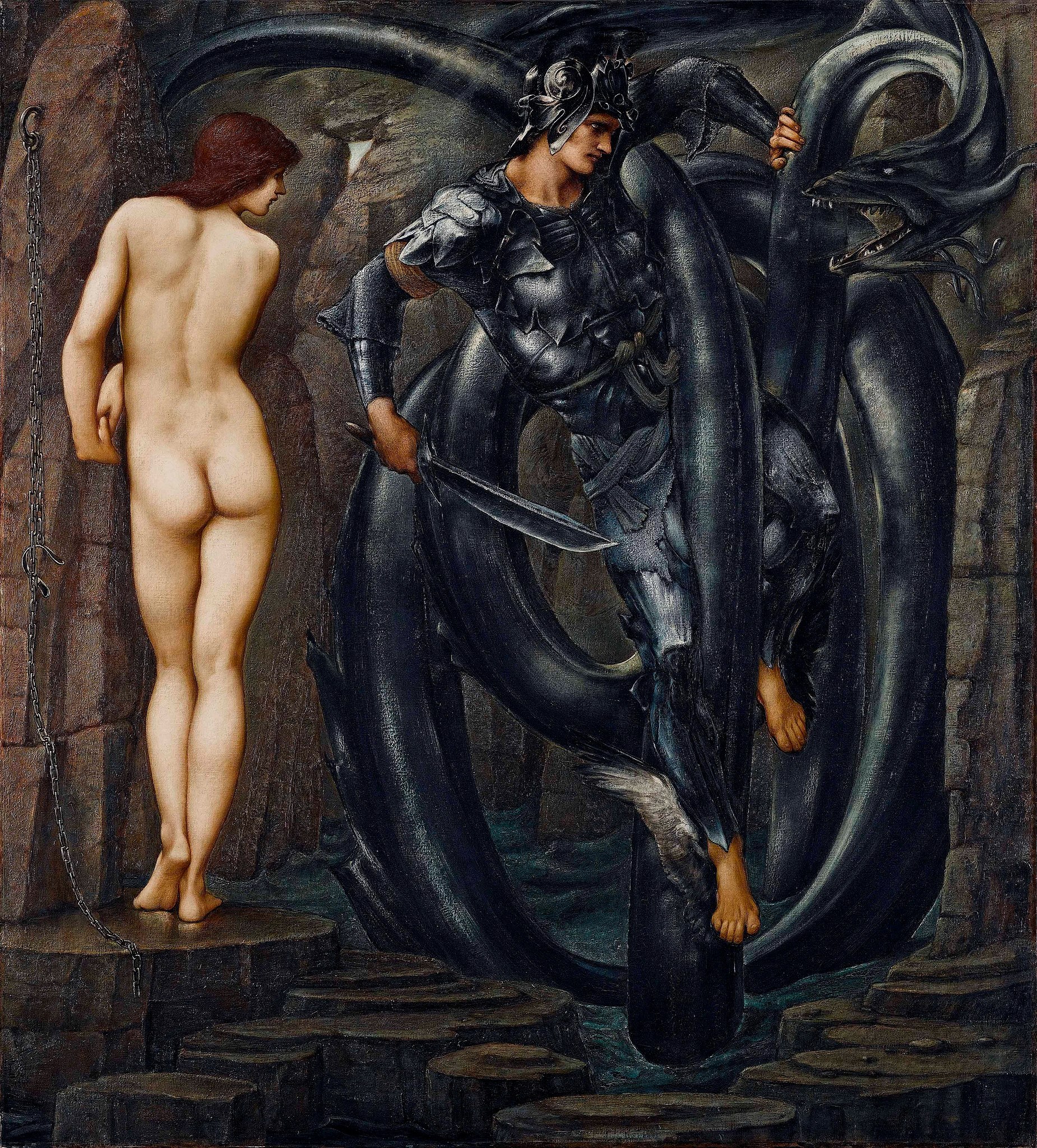 Perseus Cycle 7: The Doom Fulfilled by Edward Burne-Jones