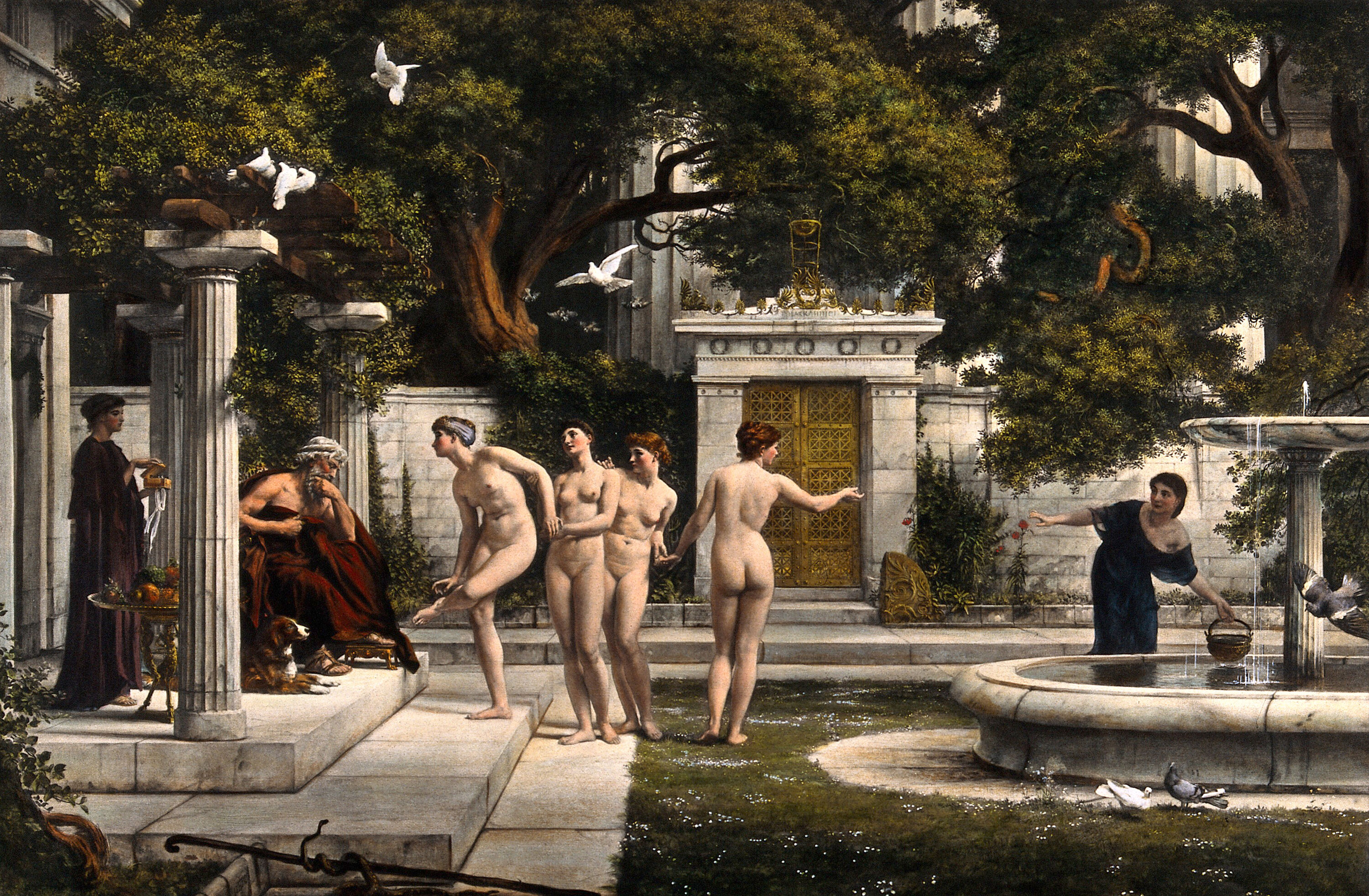 A Visit to Aesculapius by Edward Poynter