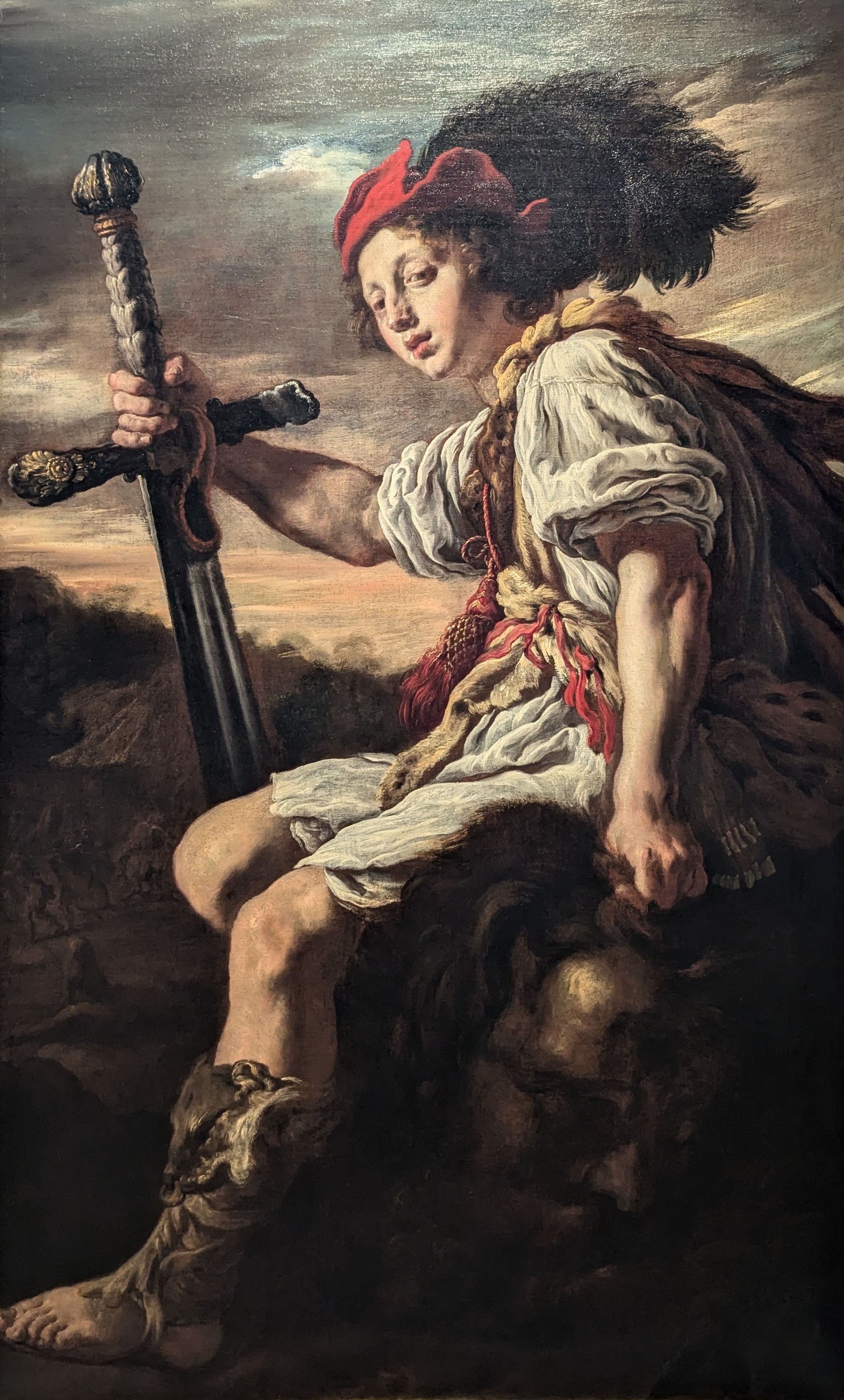 David with the Head of Goliath by Domenico Fetti