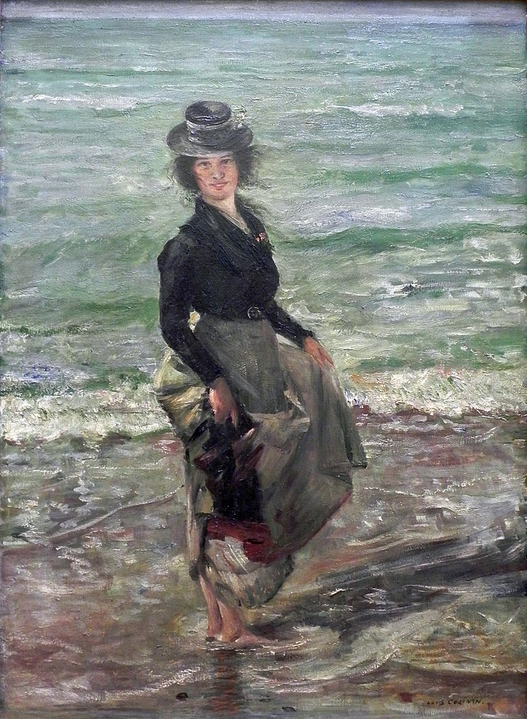 Paddel-Petermannchen by Lovis Corinth