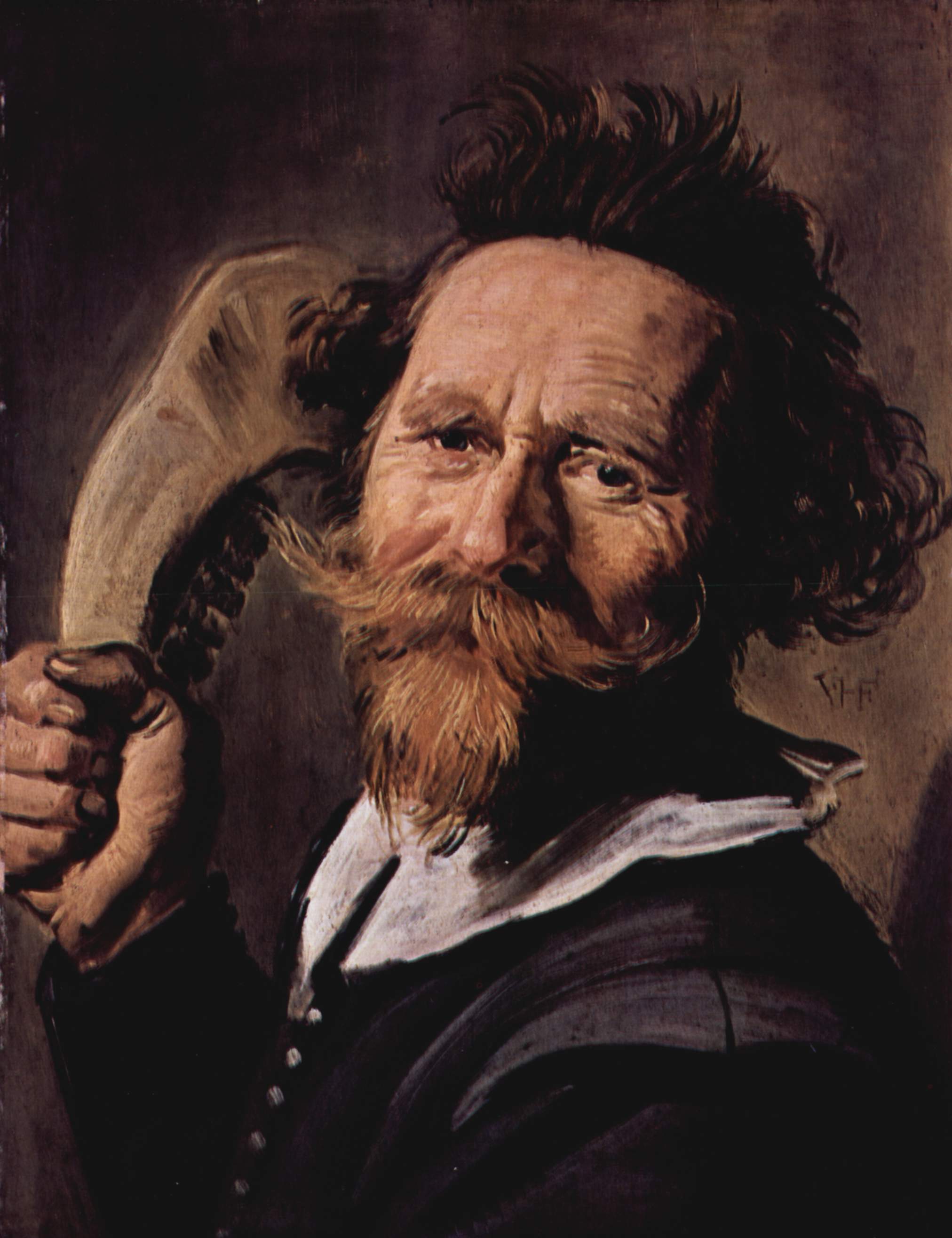 Porträt des Pieter Verdonck by Frans Hals