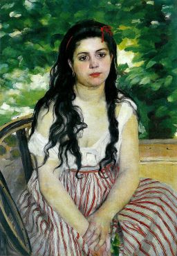 La Bohémienne by Pierre-Auguste Renoir