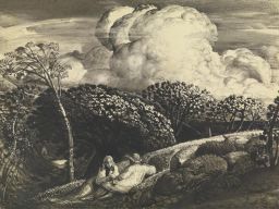 The Bright Cloud by Samuel Palmer