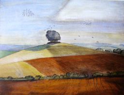 Wittenham Clumps by Paul Nash