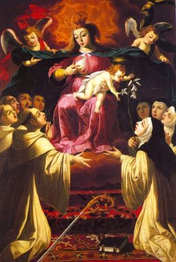 Lactação de São Bernardo by  Josefa de Óbidos