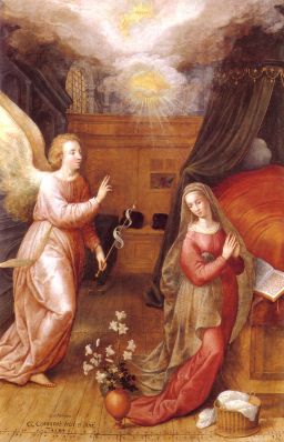 Annunciation by Gillis Coignet