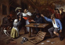 Streit beim Kartenspiel by Jan Steen