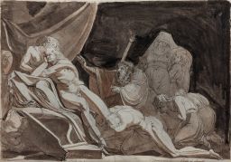 The Aetolians Implore Meleager to Defend Calydon by Henry Fuseli