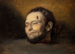 The Severed Head of Giuseppe Fieschi (Beheaded After an Attack on King Louise-Philippe by Hugues Fourau