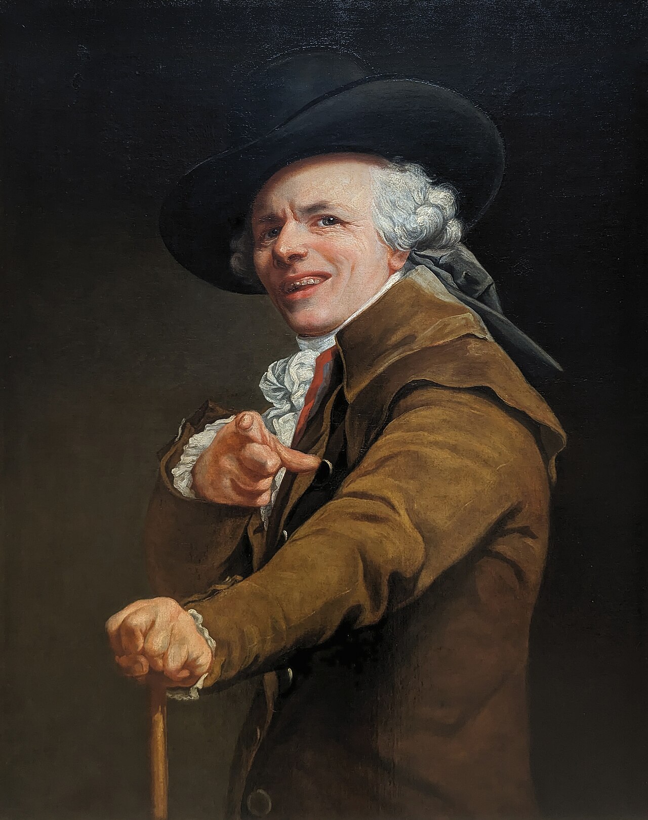 Joseph Ducreux självporträtt från 1700-talet har fått nytt liv via memes på internet