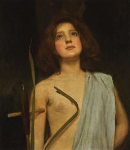 St. Joan (Young Saint) by John William Waterhouse