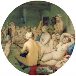  Le Bain Turc by Jean-Auguste-Dominique Ingres