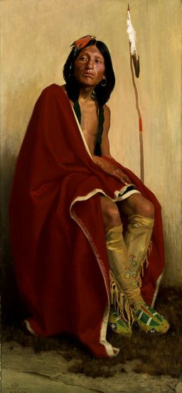 Elk-Foot of the Taos Tribe by Eanger Irving Couse