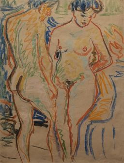 Paar by Ernst Ludwig Kirchner