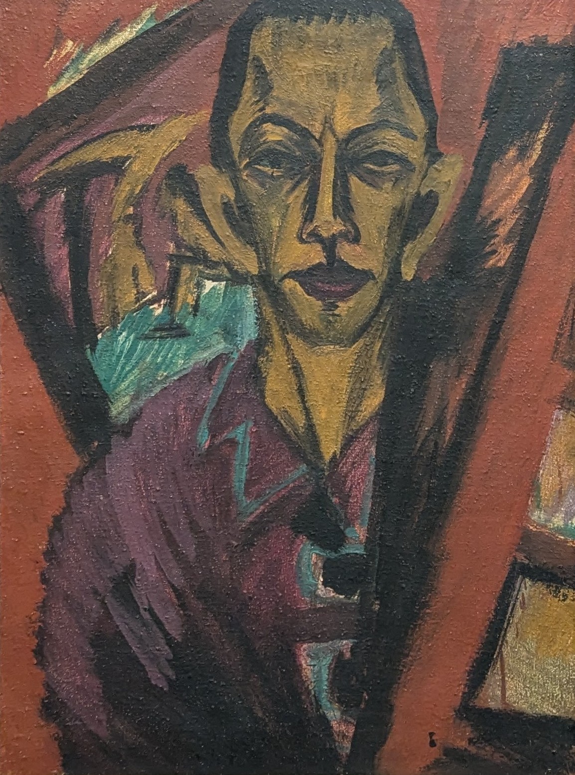 Selbstbildnis by Ernst Ludwig Kirchner