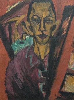 Selbstbildnis by Ernst Ludwig Kirchner