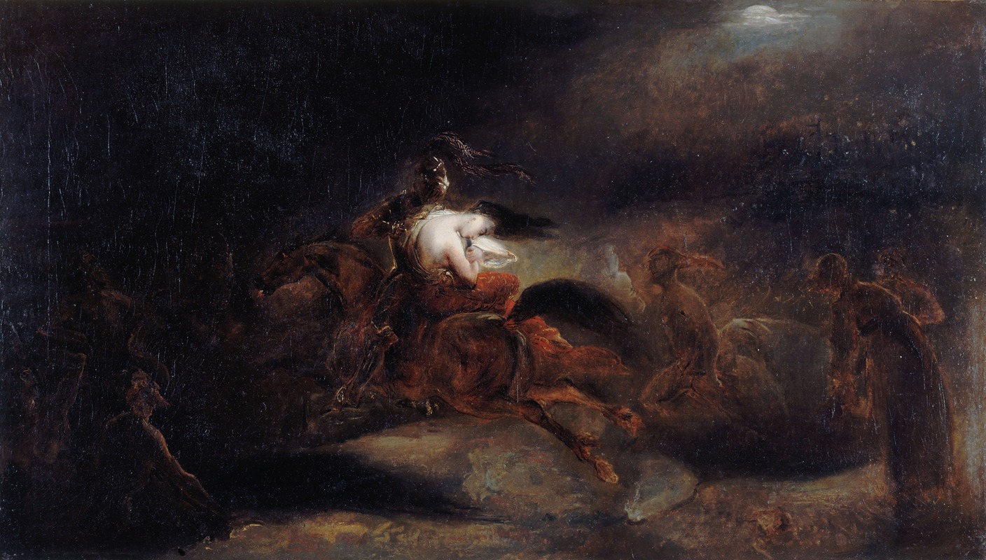 Lenore, The Dead Go Fast by Ary Scheffer