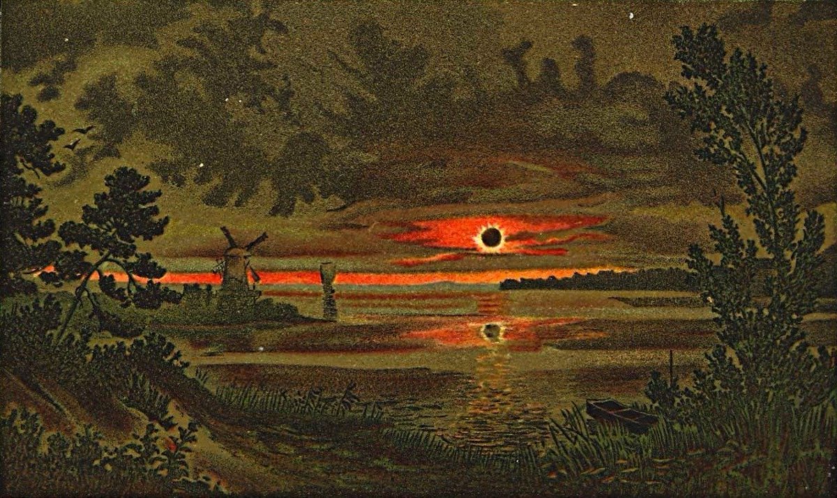 Total Eclipse of The Sun by Wilhelm Kranz